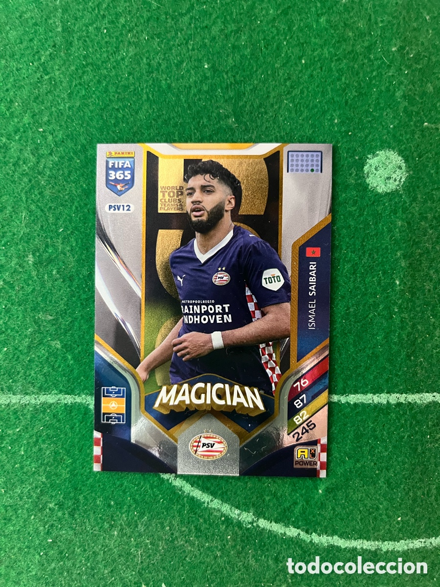 Fu&szlig;ball-Sticker: PSV12 ISMAEL SAIBARI PSV EINDHOVEN ADRENALYN FIFA 365 2025 2026 PANINI MAGICIAN
