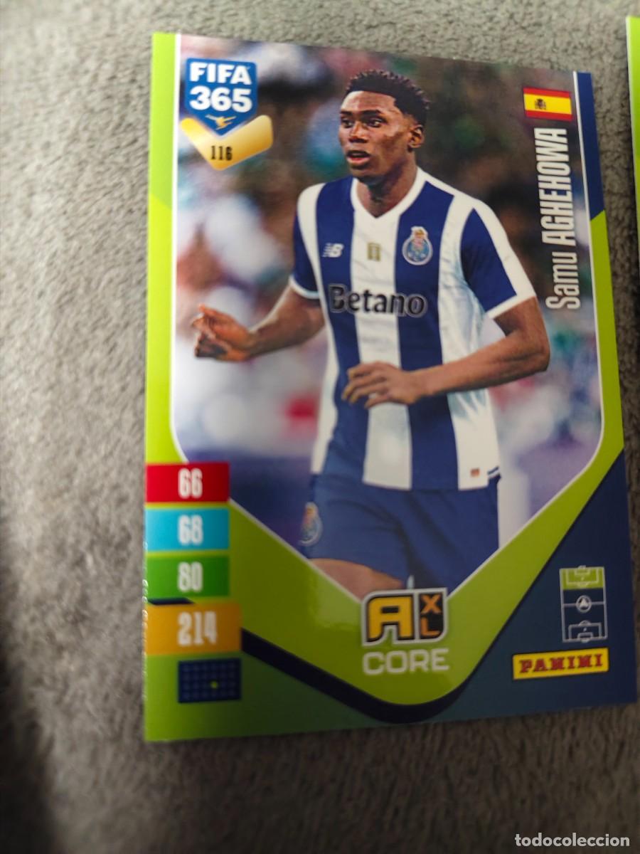 Fu&szlig;ball-Sticker: 116 365 ADRENALYN 26 27 SAMU AGHEHOWA FC PORTO BASE CARD CORE 2026 2027 FIFA PANINI AAV