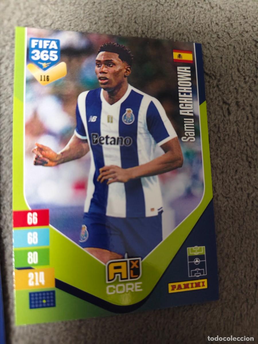 Fu&szlig;ball-Sticker: 116 365 ADRENALYN 26 27 SAMU AGHEHOWA FC PORTO BASE CARD CORE 2026 2027 FIFA PANINI AAV