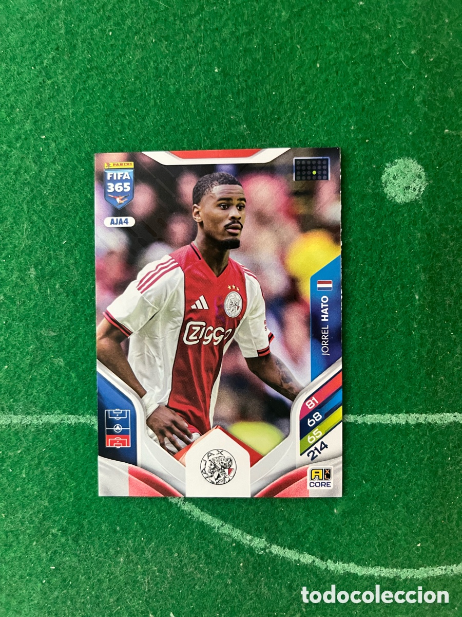 Fu&szlig;ball-Sticker: AJA4 JORREL HATO AJAX ADRENALYN FIFA 365 2025 2026 PANINI