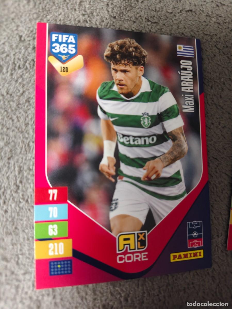 Fu&szlig;ball-Sticker: 120 365 ADRENALYN 26 27 MAXI ARA&Uacute;JO SPORTING CP BASE CARD CORE 2026 2027 FIFA PANINI AAV
