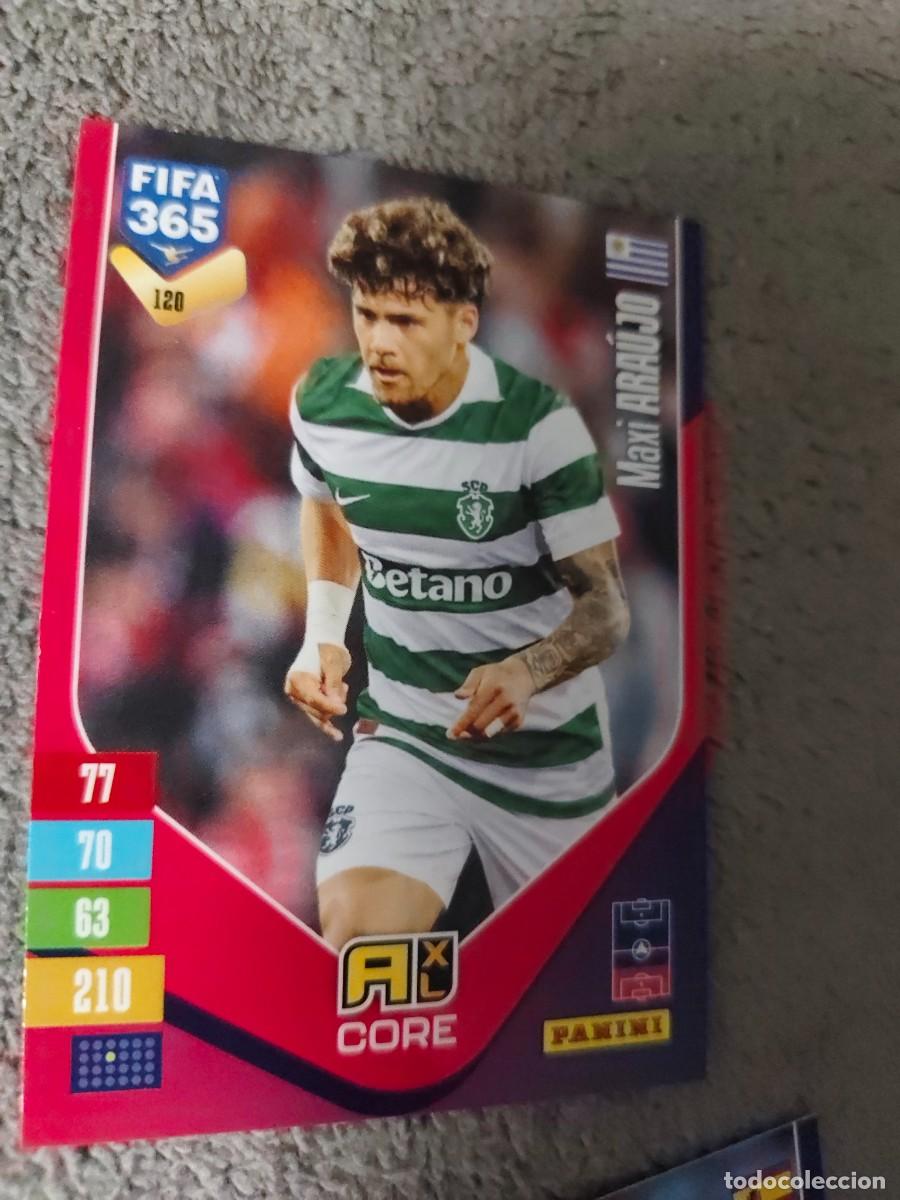 Cromos de f&uacute;tbol: 120 365 ADRENALYN 26 27 MAXI ARA&Uacute;JO SPORTING CP BASE CARD CORE 2026 2027 FIFA PANINI AAV