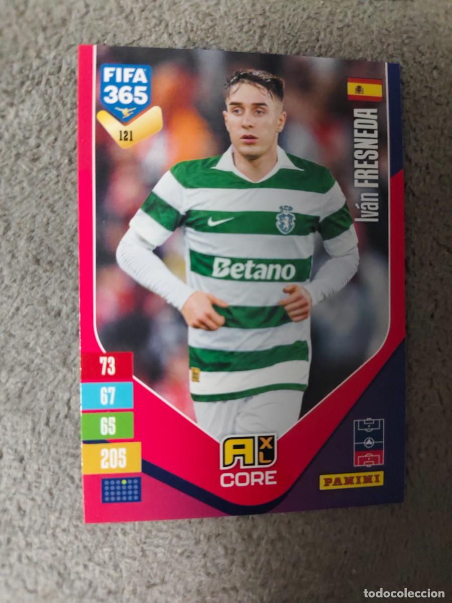 Cromos de f&uacute;tbol: 121 365 ADRENALYN 26 27 IV&Aacute;N FRESNEDA SPORTING CP BASE CARD CORE 2026 2027 FIFA PANINI AAV