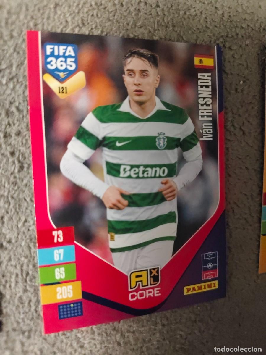 Cromos de f&uacute;tbol: 121 365 ADRENALYN 26 27 IV&Aacute;N FRESNEDA SPORTING CP BASE CARD CORE 2026 2027 FIFA PANINI AAV
