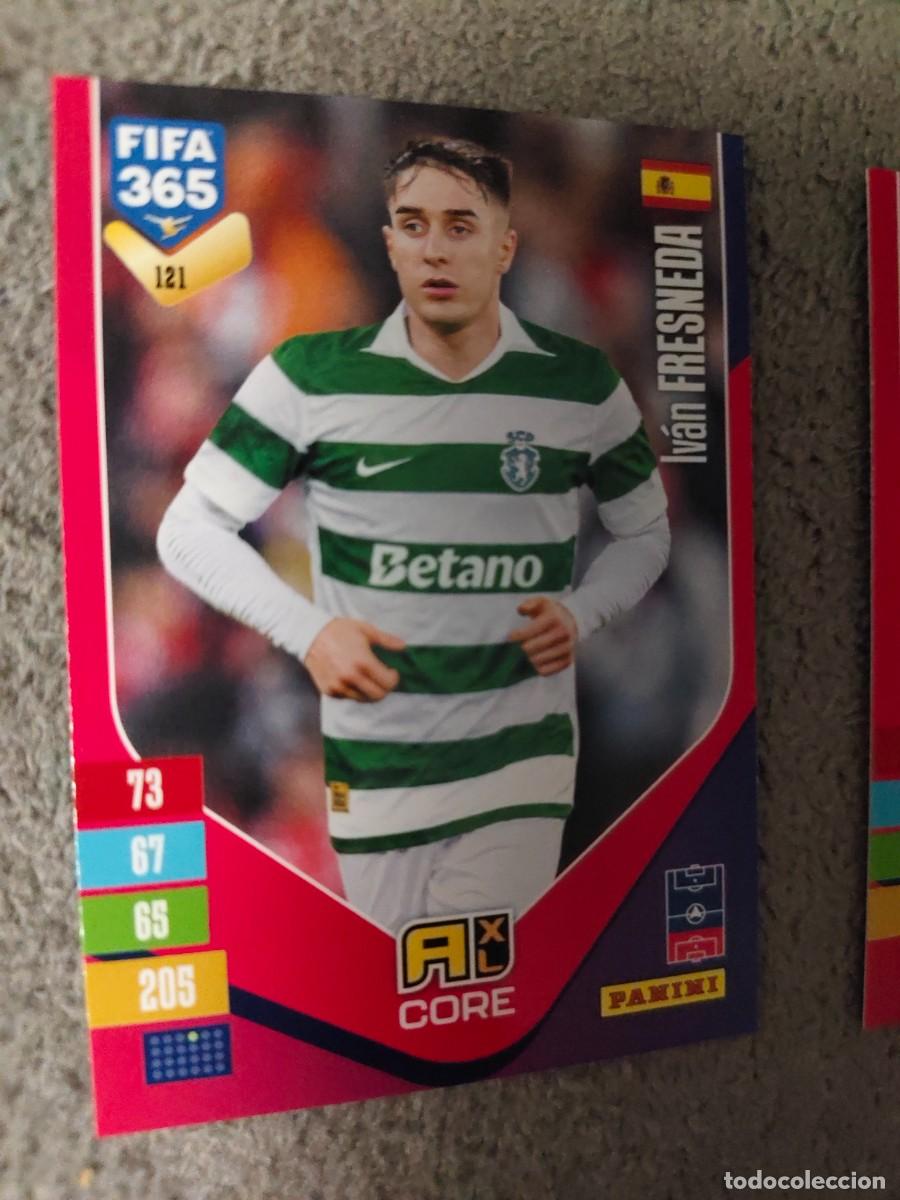 Cromos de f&uacute;tbol: 121 365 ADRENALYN 26 27 IV&Aacute;N FRESNEDA SPORTING CP BASE CARD CORE 2026 2027 FIFA PANINI AAV