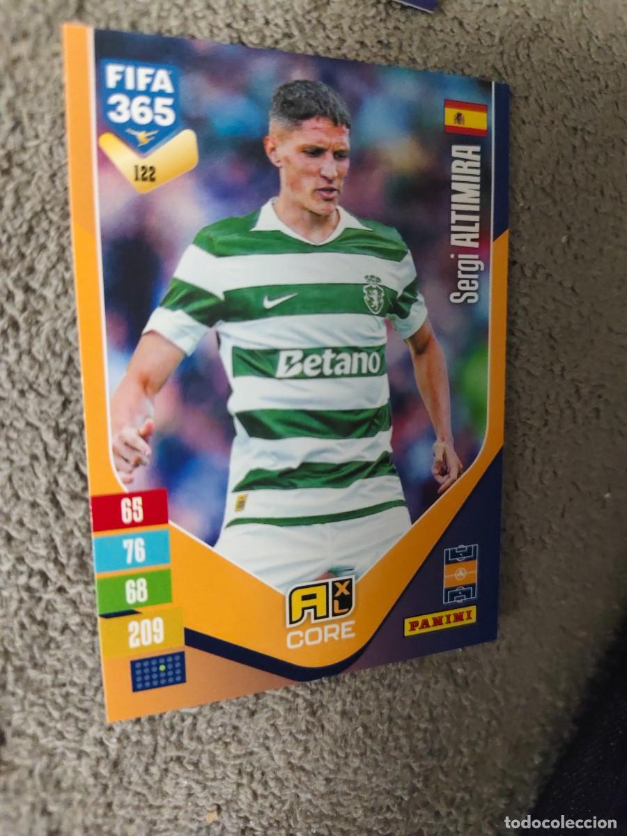 Cromos de f&uacute;tbol: 122 365 ADRENALYN 26 27 SERGI ALTIMIRA SPORTING CP BASE CARD CORE 2026 2027 FIFA PANINI AAV
