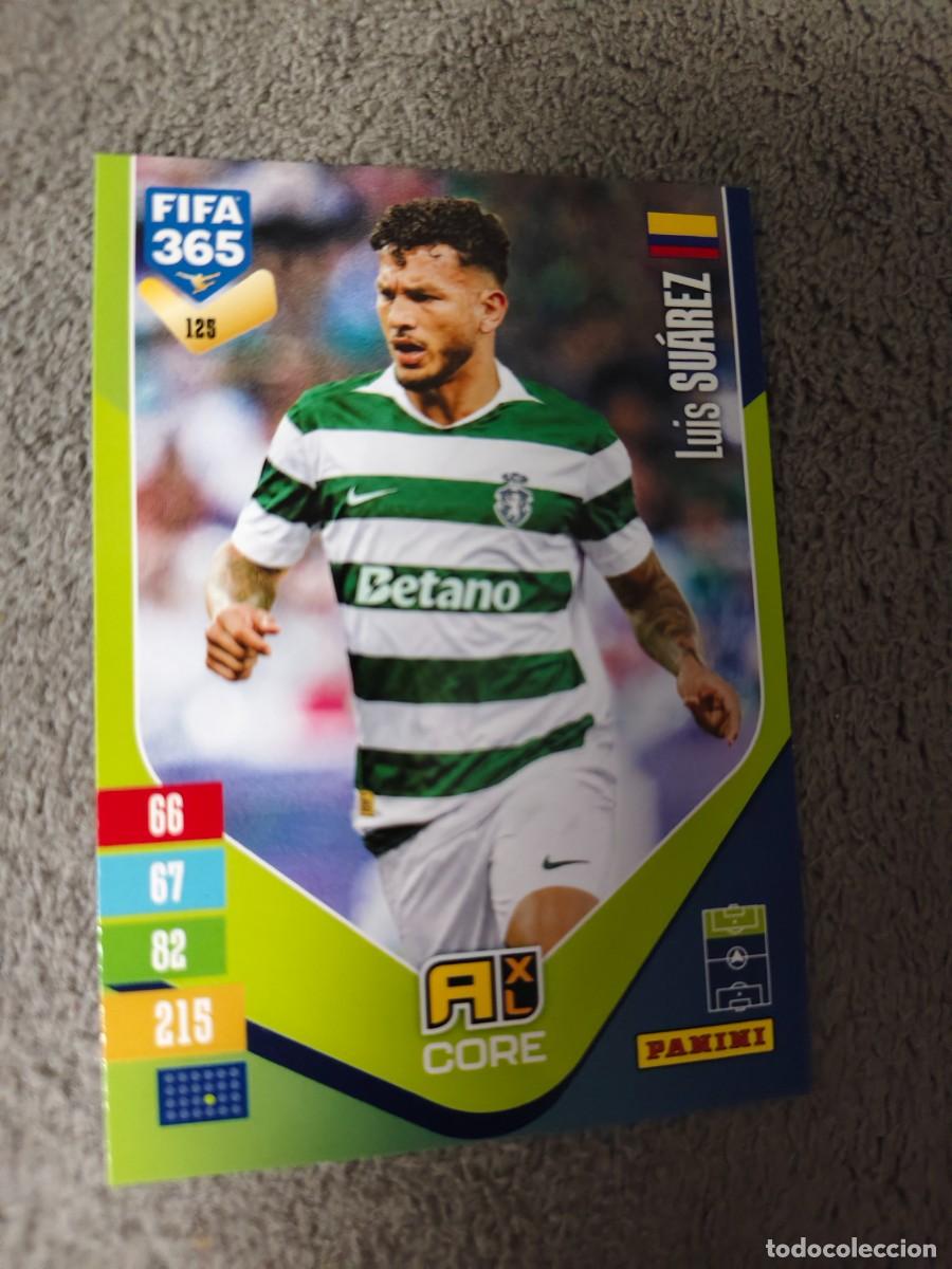 Cromos de f&uacute;tbol: 125 365 ADRENALYN 26 27 LUIS SU&Aacute;REZ SPORTING CP BASE CARD CORE 2026 2027 FIFA PANINI AAV
