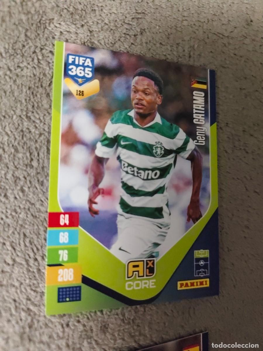 Cromos de f&uacute;tbol: 126 365 ADRENALYN 26 27 GENY CATAMO SPORTING CP BASE CARD CORE 2026 2027 FIFA PANINI AAV