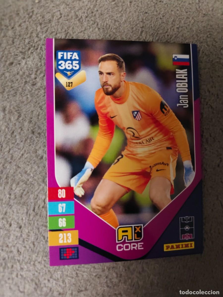 Cromos de f&uacute;tbol: 127 365 ADRENALYN 26 27 JAN OBLAK ATL&Eacute;TICO DE MADRID BASE CARD CORE 2026 2027 FIFA PANINI AAV
