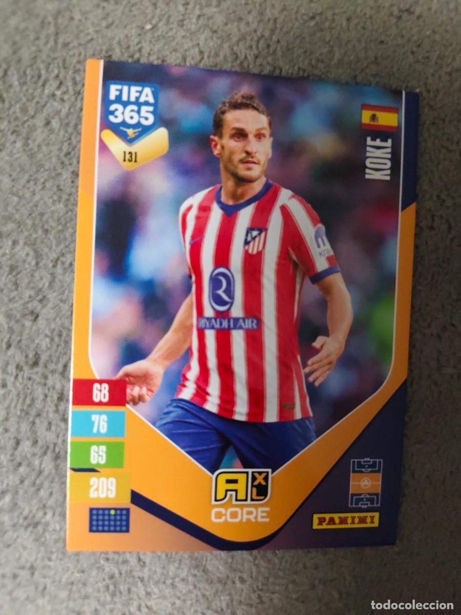 Fu&szlig;ball-Sticker: 131 365 ADRENALYN 26 27 KOKE ATL&Eacute;TICO DE MADRID BASE CARD CORE 2026 2027 FIFA PANINI AAV