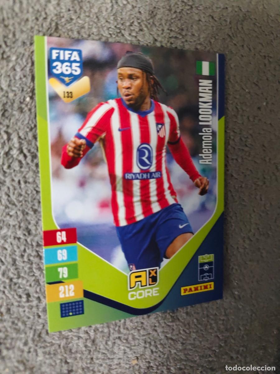 Cromos de f&uacute;tbol: 133 365 ADRENALYN 26 27 ADEMOLA LOOKMAN ATL&Eacute;TICO DE MADRID BASE CARD CORE 2026 2027 FIFA PANINI AAV