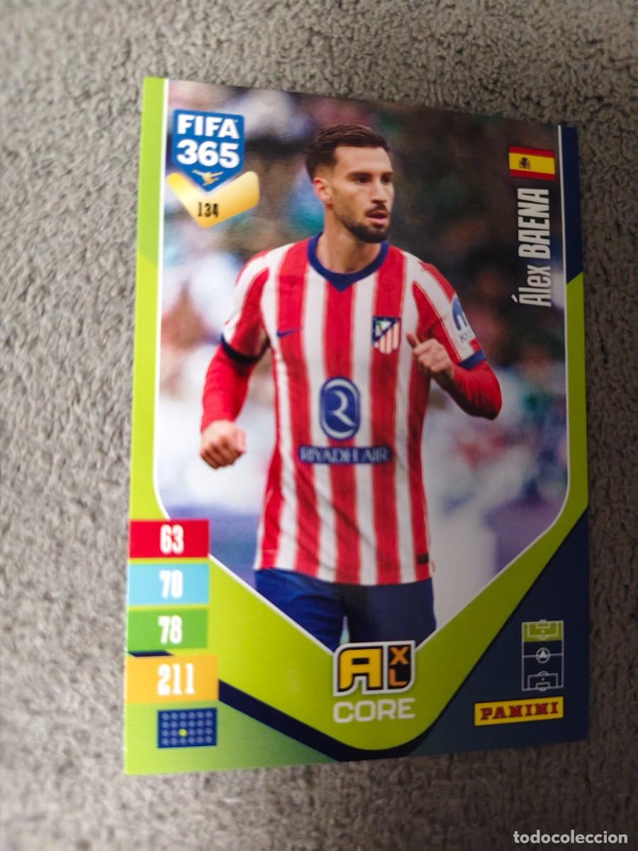 Cromos de f&uacute;tbol: 134 365 ADRENALYN 26 27 &Aacute;LEX BAENA ATL&Eacute;TICO DE MADRID BASE CARD CORE 2026 2027 FIFA PANINI AAV
