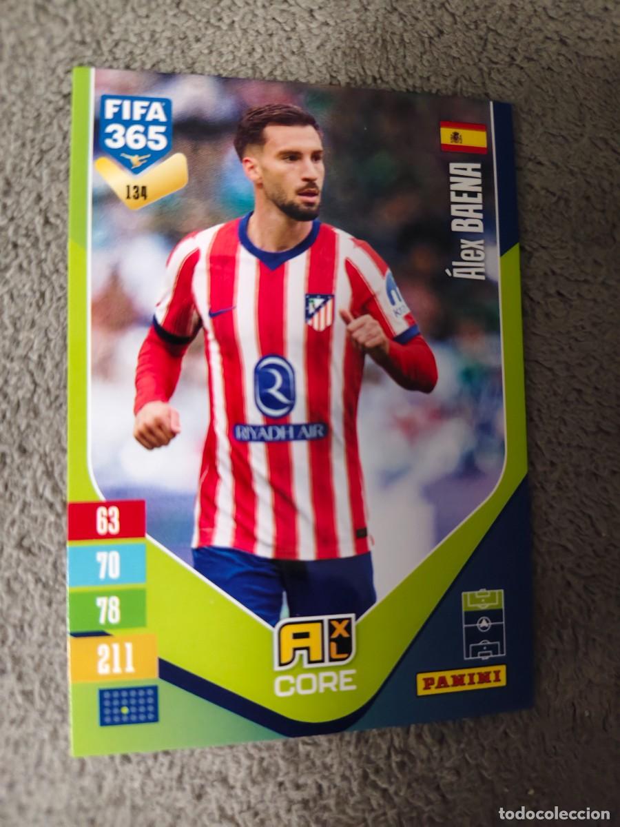 Cromos de f&uacute;tbol: 134 365 ADRENALYN 26 27 &Aacute;LEX BAENA ATL&Eacute;TICO DE MADRID BASE CARD CORE 2026 2027 FIFA PANINI AAV