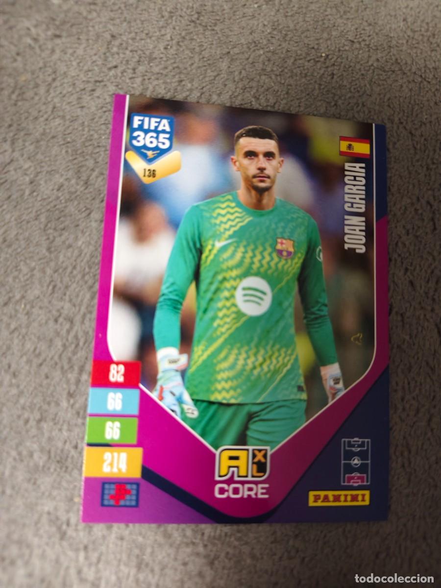 Cromos de f&uacute;tbol: 136 365 ADRENALYN 26 27 JOAN GARCIA FC BARCELONA BASE CARD CORE 2026 2027 FIFA PANINI AAV