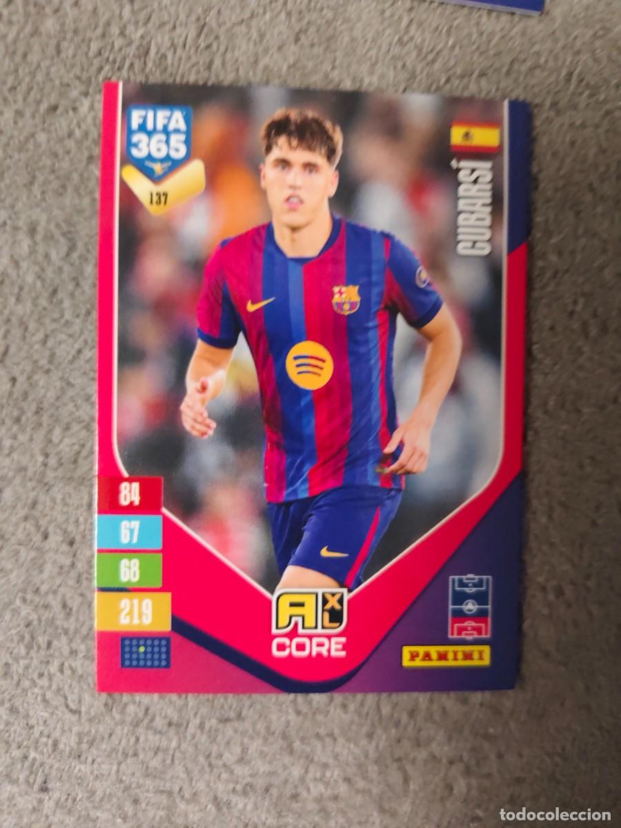 Cromos de f&uacute;tbol: 137 365 ADRENALYN 26 27 PAU CUBARS&Iacute; FC BARCELONA BASE CARD CORE 2026 2027 FIFA PANINI AAV