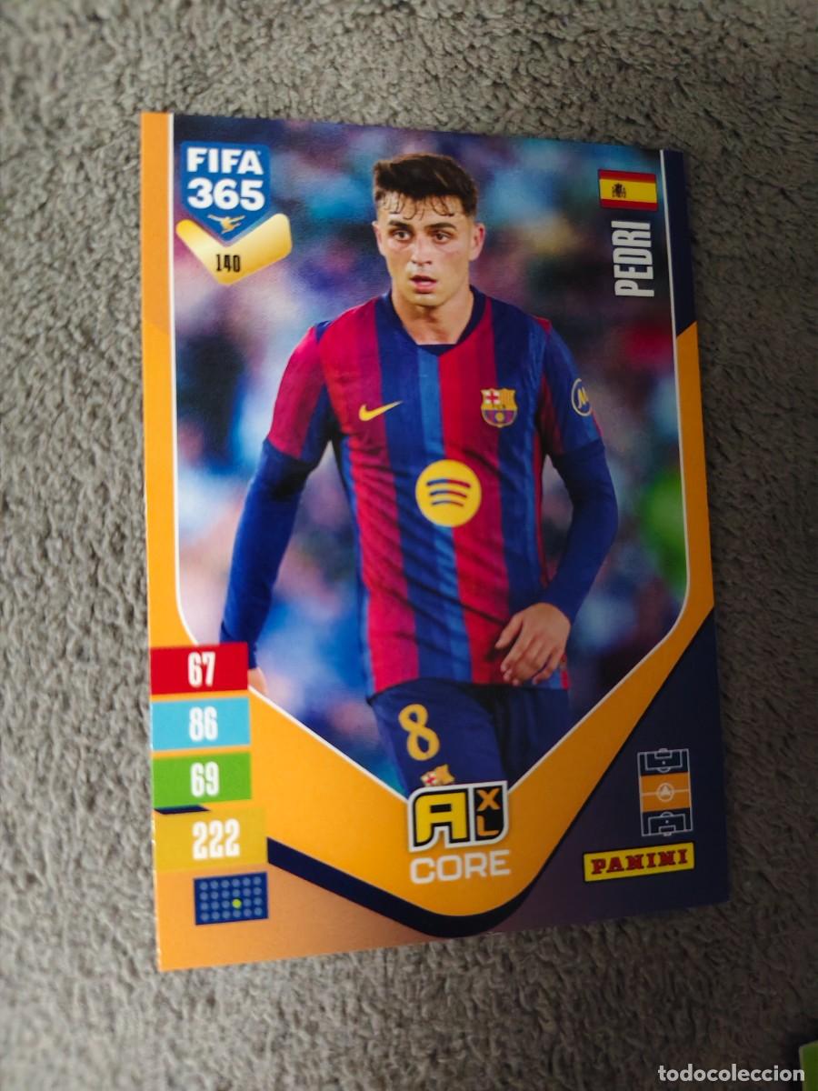 Cromos de f&uacute;tbol: 140 365 ADRENALYN 26 27 PEDRI FC BARCELONA BASE CARD CORE 2026 2027 FIFA PANINI AAV