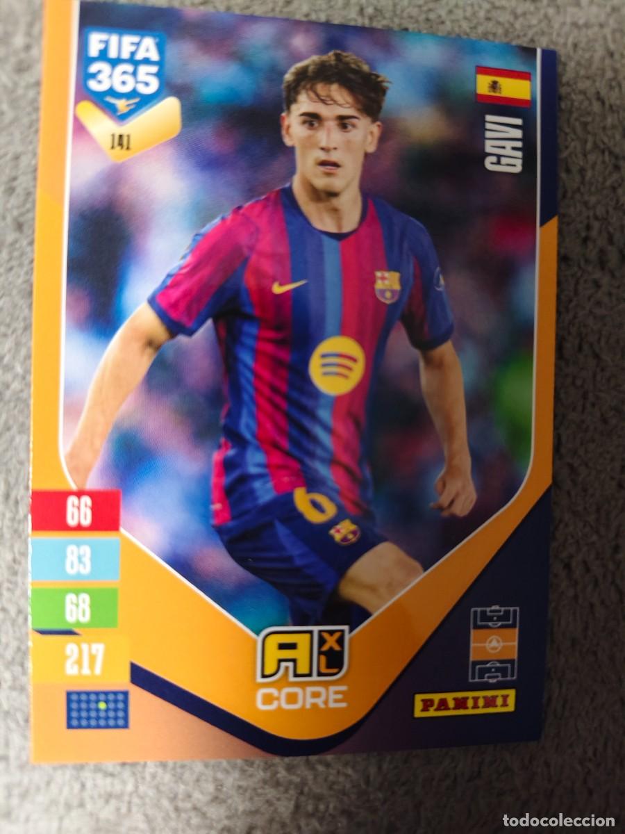 Cromos de f&uacute;tbol: 141 365 ADRENALYN 26 27 GAVI FC BARCELONA BASE CARD CORE 2026 2027 FIFA PANINI AAV