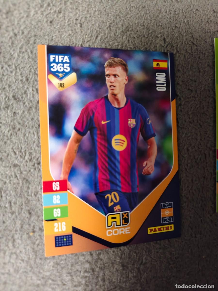 Cromos de f&uacute;tbol: 142 365 ADRENALYN 26 27 DANI OLMO FC BARCELONA BASE CARD CORE 2026 2027 FIFA PANINI AAV