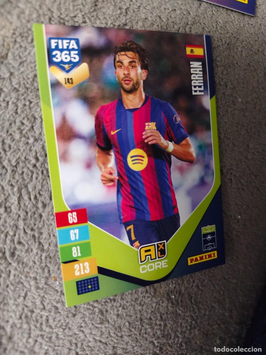 Cromos de f&uacute;tbol: 143 365 ADRENALYN 26 27 FERRAN TORR&Eacute;S FC BARCELONA BASE CARD CORE 2026 2027 FIFA PANINI AAV