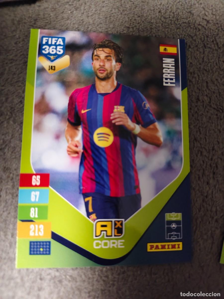 Cromos de f&uacute;tbol: 143 365 ADRENALYN 26 27 FERRAN TORR&Eacute;S FC BARCELONA BASE CARD CORE 2026 2027 FIFA PANINI AAV