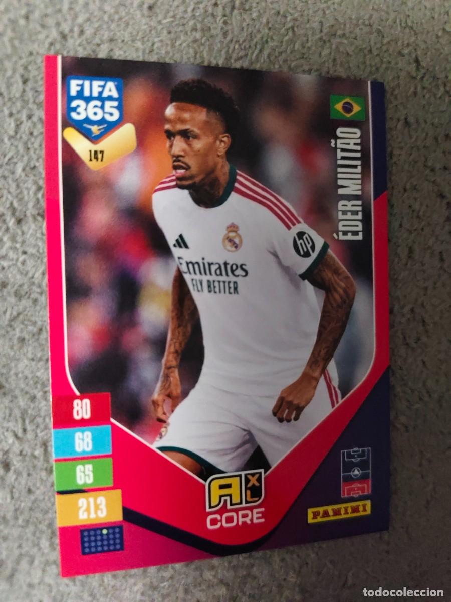 Cromos de f&uacute;tbol: 147 365 ADRENALYN 26 27 &Eacute;DER MILIT&Atilde;O REAL MADRID CF BASE CARD CORE 2026 2027 FIFA PANINI AAV