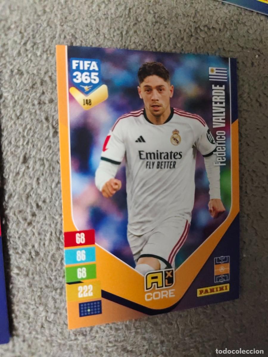 Cromos de f&uacute;tbol: 148 365 ADRENALYN 26 27 FEDERICO VALVERDE REAL MADRID CF BASE CARD CORE 2026 2027 FIFA PANINI AAV
