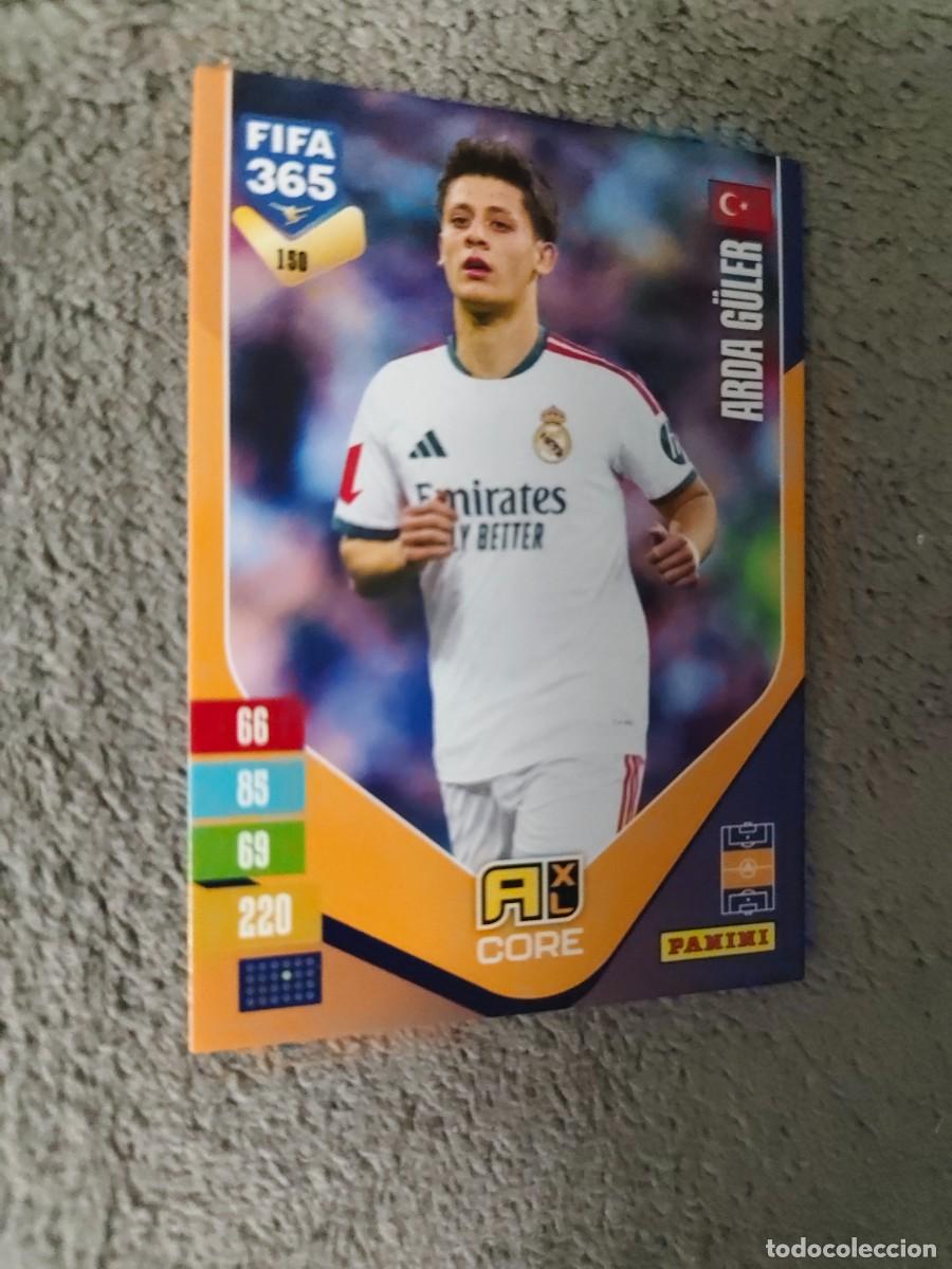 Cromos de f&uacute;tbol: 150 365 ADRENALYN 26 27 ARDA G&Uuml;LER REAL MADRID CF BASE CARD CORE 2026 2027 FIFA PANINI AAV