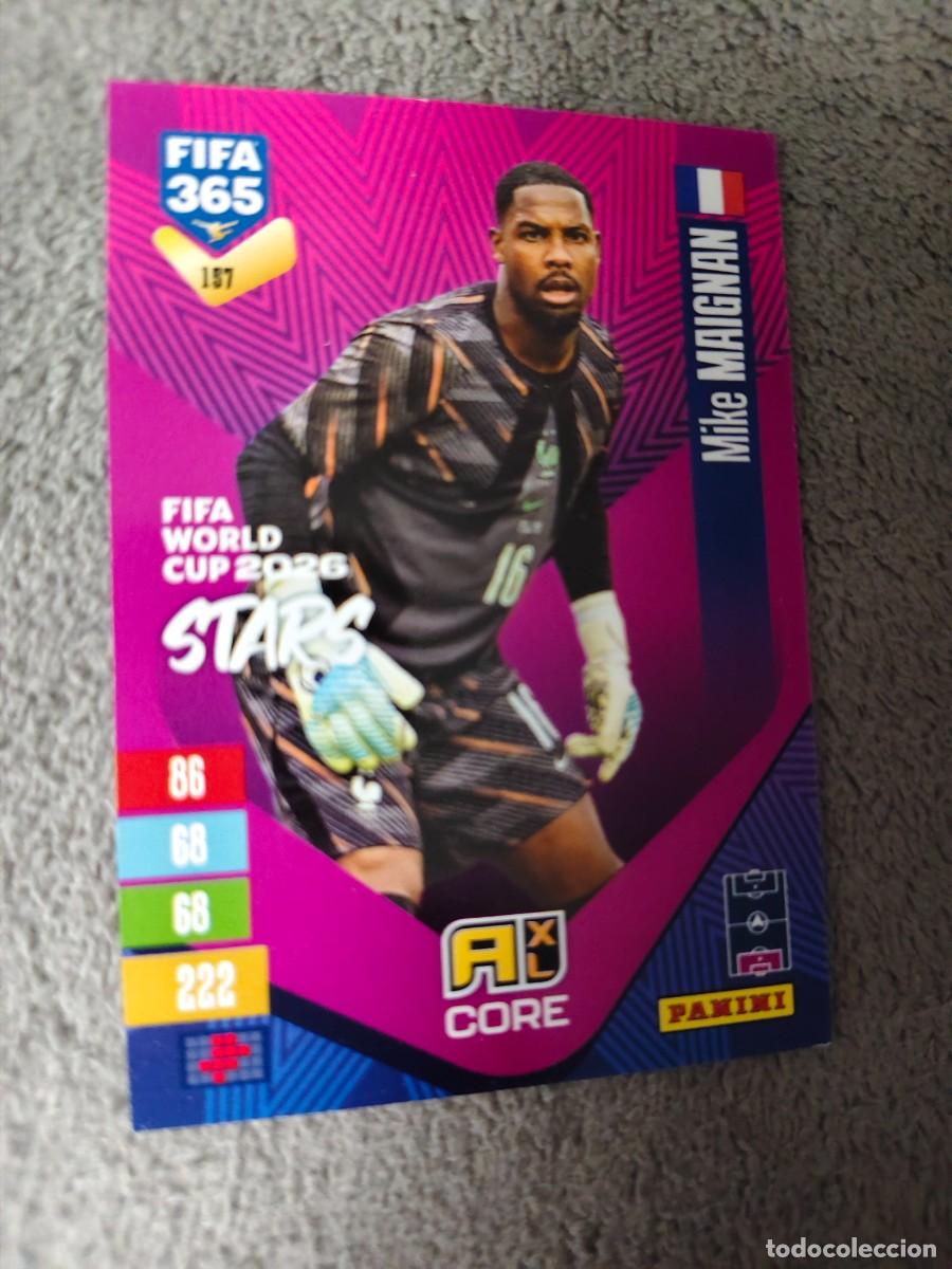 Football Stickers: 157 365 ADRENALYN 26 27 MIKE MAIGNAN FRANCIA WORLD CUP STARS CORE 2026 2027 FIFA PANINI AAV
