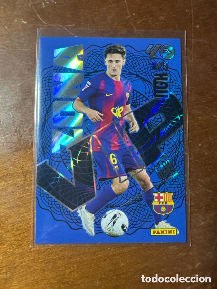 Football Stickers: 394 GAVI BARCELONA ZONA VIP MEGACRACKS LIGA 2026 2027 (MGK 26 27)