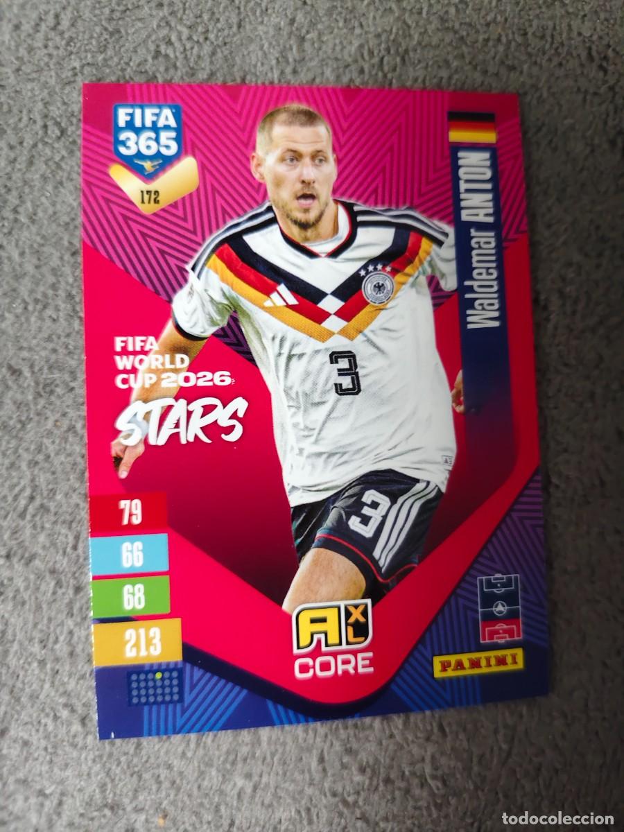 Cromos de Futebol: 172 365 ADRENALYN 26 27 WALDEMAR ANTON ALEMANIA WORLD CUP STARS CORE 2026 2027 FIFA PANINI AAV