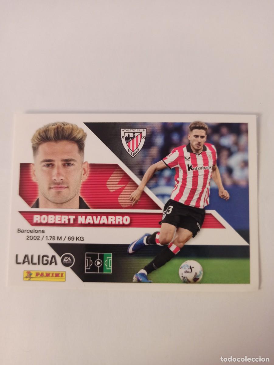 Cromos de f&uacute;tbol: Robert Navarro 17 a - Ath. Bilbao - LIGA ESTE 2026 2027 - 26 27 - PANINI