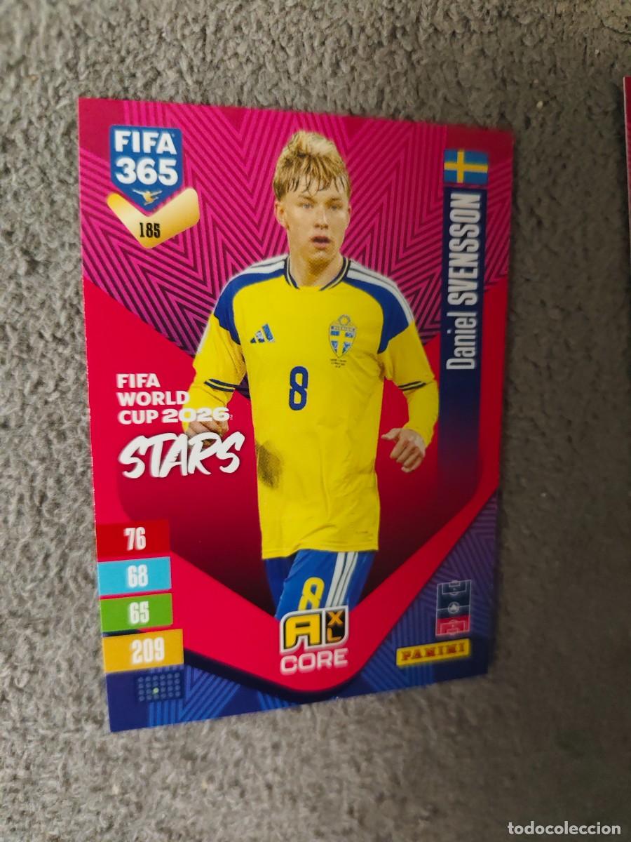 Cromos de f&uacute;tbol: 185 365 ADRENALYN 26 27 DANIEL SVENSSON SUECIA WORLD CUP STARS CORE 2026 2027 FIFA PANINI AAV