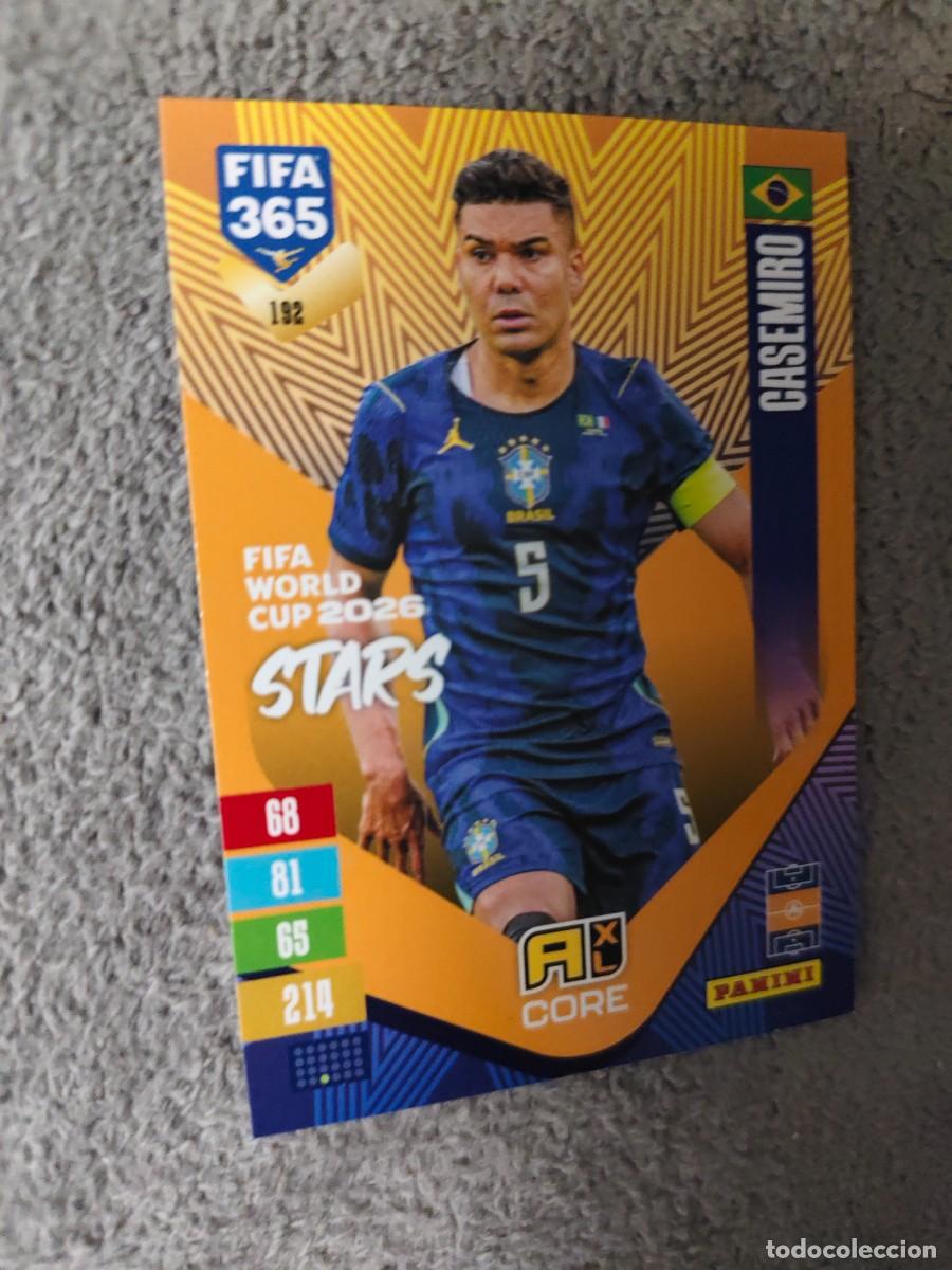 Cromos de f&uacute;tbol: 190 365 ADRENALYN 26 27 YOURI TIELEMANS B&Eacute;LGICA WORLD CUP STARS CORE 2026 2027 FIFA PANINI AAV