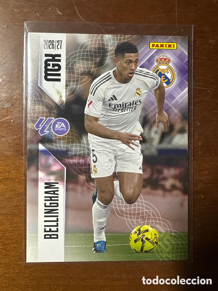 Cromos de f&uacute;tbol: 228 BELLINGHAM REAL MADRID MEGACRACKS 2026 2027 (MGK 26 27)