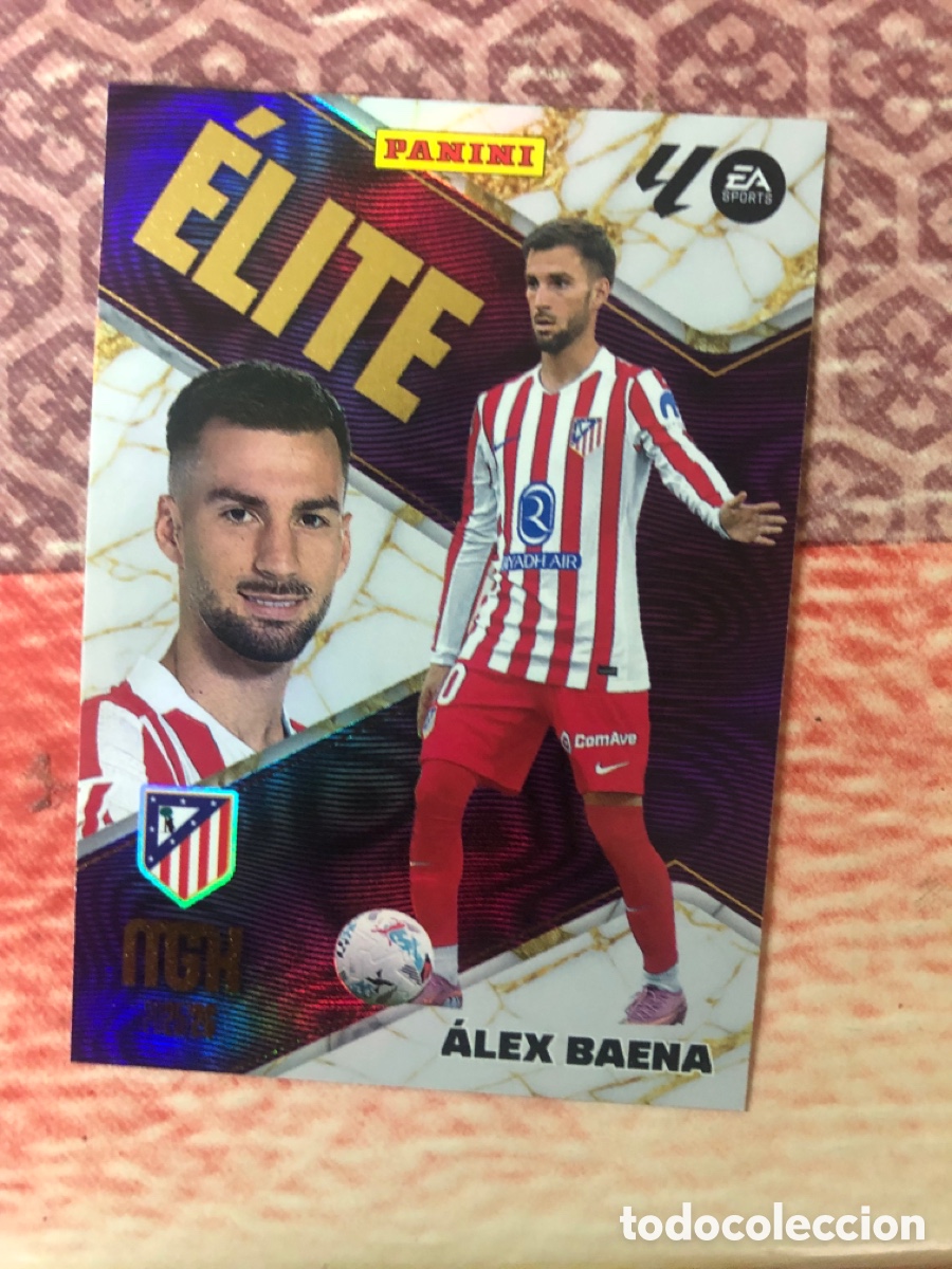 Figurine di Calcio: Alex Baena nuevo elite n&uacute;mero 506 Del Atl&eacute;tico de Madrid Megacracks 25-26 2025-2026