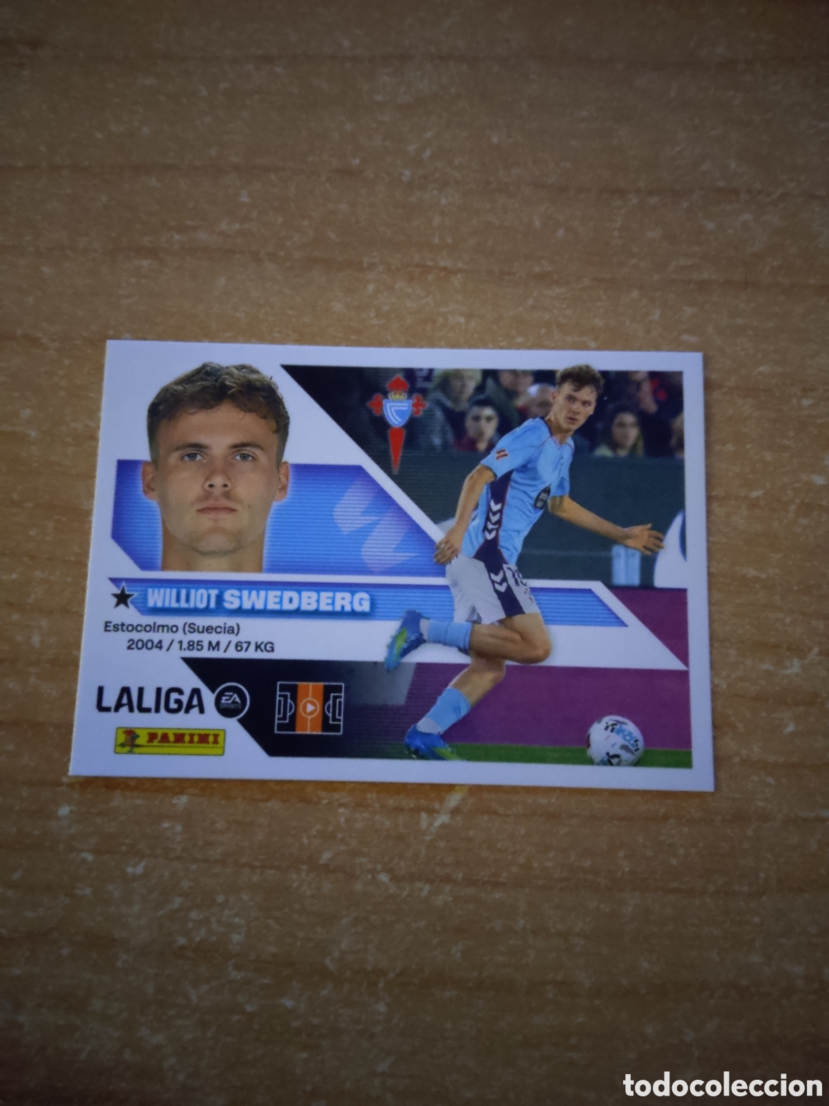 Cartes &agrave; collectionner de Football: 16 SWEDBERG CELTA VIGO LIGA ESTE 2026 2027