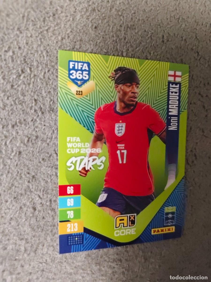 Cromos de f&uacute;tbol: 223 365 ADRENALYN 26 27 NONI MADUEKE INGLATERRA WORLD CUP STARS CORE 2026 2027 FIFA PANINI AAV