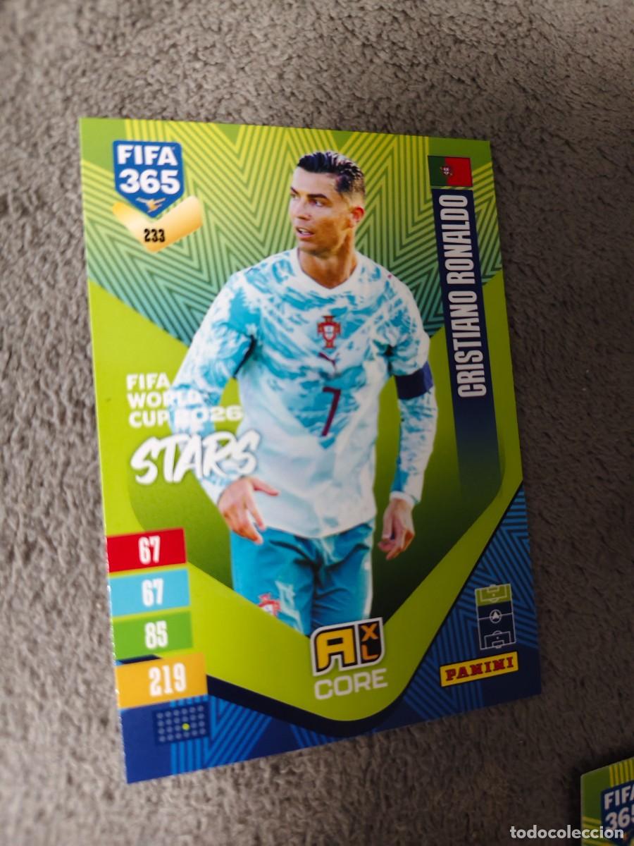 Cromos de f&uacute;tbol: 233 365 ADRENALYN 26 27 CRISTIANO RONALDO PORTUGAL WORLD CUP STARS CORE 2026 2027 FIFA PANINI AAV
