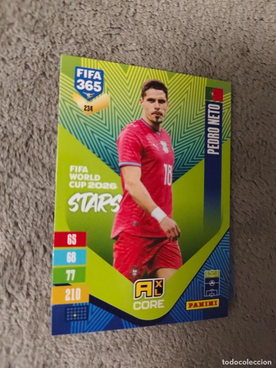 Cromos de f&uacute;tbol: 234 365 ADRENALYN 26 27 PEDRO NETO PORTUGAL WORLD CUP STARS CORE 2026 2027 FIFA PANINI AAV