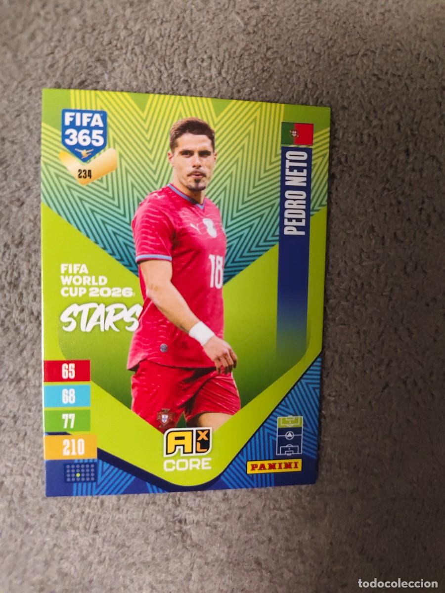 Cromos de f&uacute;tbol: 234 365 ADRENALYN 26 27 PEDRO NETO PORTUGAL WORLD CUP STARS CORE 2026 2027 FIFA PANINI AAV
