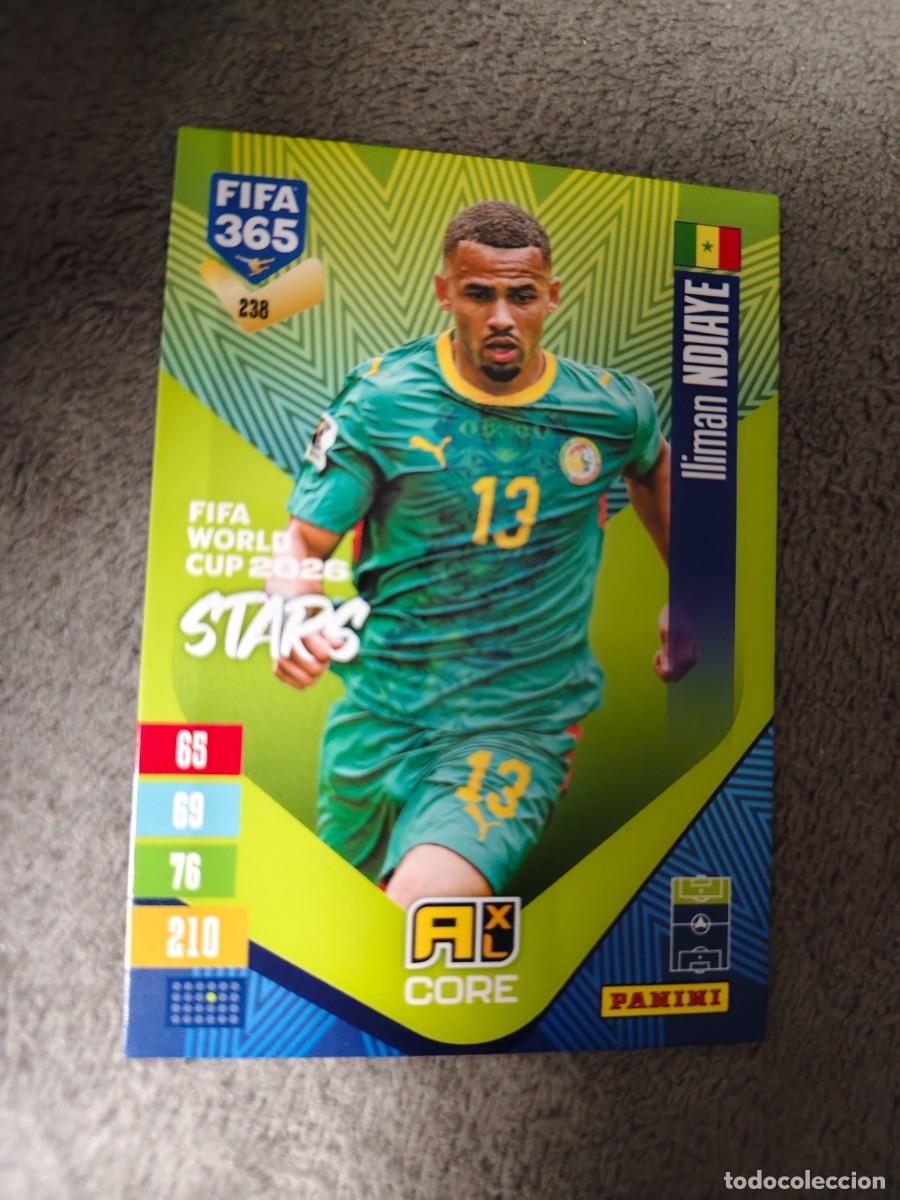 Cromos de f&uacute;tbol: 238 365 ADRENALYN 26 27 ILIMAN NDIAYE SENEGAL WORLD CUP STARS CORE 2026 2027 FIFA PANINI AAV