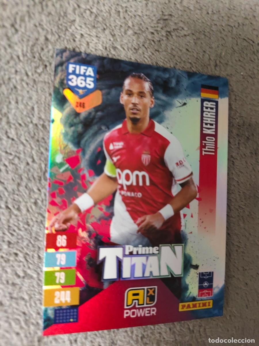 Cromos de f&uacute;tbol: 246 365 ADRENALYN 26 27 THILO KEHRER AS MONACO PRIME TITAN 2026 2027 FIFA PANINI AAV