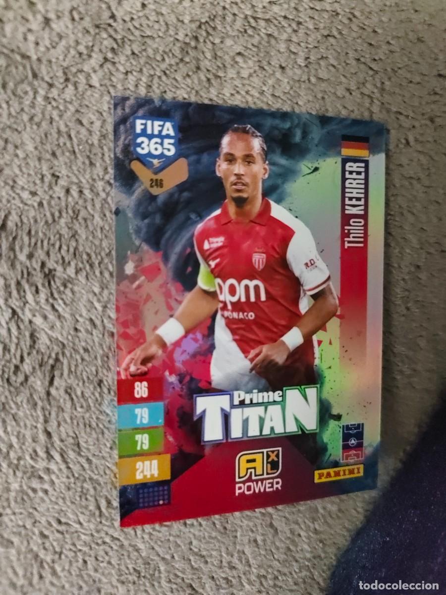 Cromos de f&uacute;tbol: 246 365 ADRENALYN 26 27 THILO KEHRER AS MONACO PRIME TITAN 2026 2027 FIFA PANINI AAV