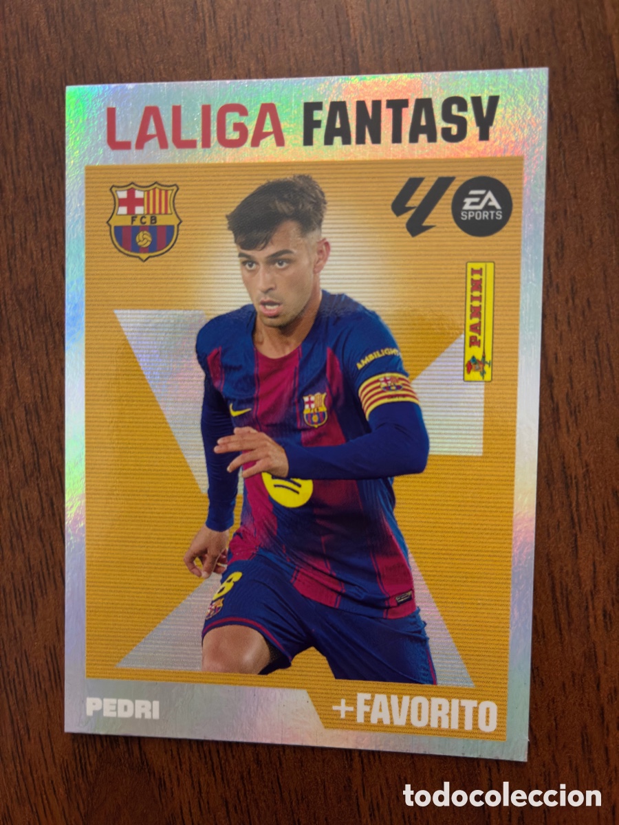 Cromos de f&uacute;tbol: Cromo N&ordm; 7 Pedri (LALIGA FANTASY +Favorito Metalizado) - FC Barcelona - Este liga 26-27