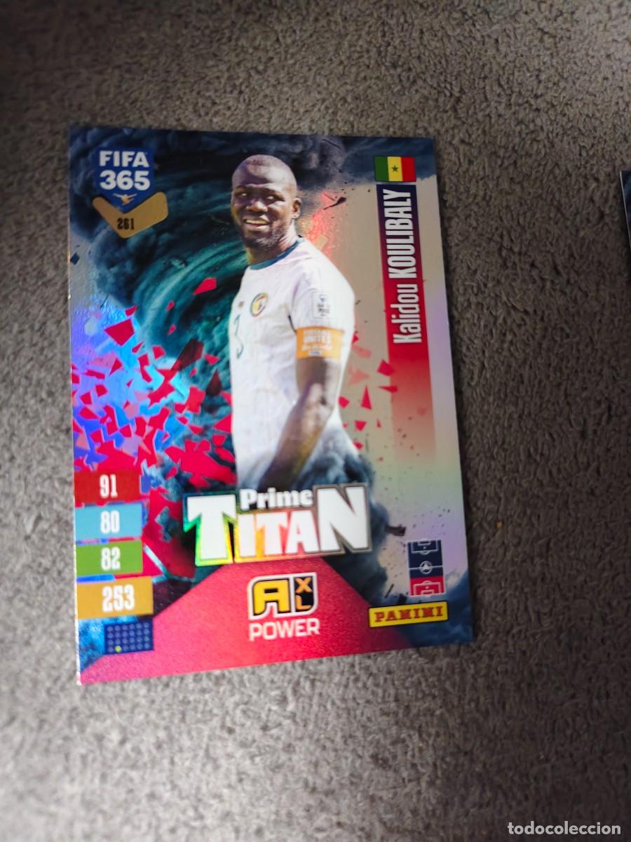 Cromos de f&uacute;tbol: 261 365 ADRENALYN 26 27 KALIDOU KOULIBALY SENEGAL PRIME TITAN POWER 2026 2027 FIFA PANINI AAV