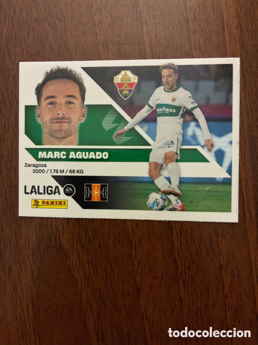 Cromos de f&uacute;tbol: Cromo N&ordm; 14 Marc Aguado - Elche CF - Colecci&oacute;n Este Panini Liga 2026-27 - Impecable