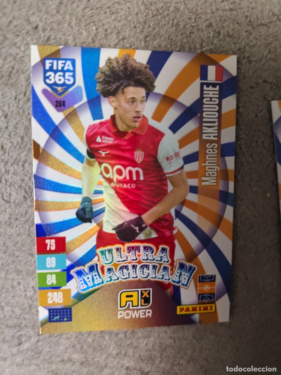 Cromos de f&uacute;tbol: 264 365 ADRENALYN 26 27 MAGHNES AKLIOUCHE AS MONACO ULTRA MAGICIAN 2026 2027 FIFA PANINI AAV