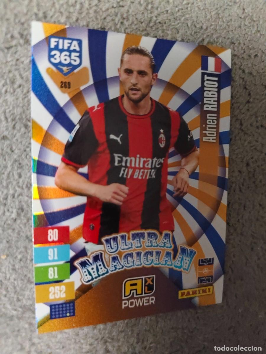Cromos de f&uacute;tbol: 269 365 ADRENALYN 26 27 ADRIEN RABIOT AC MILAN ULTRA MAGICIAN 2026 2027 FIFA PANINI AAV