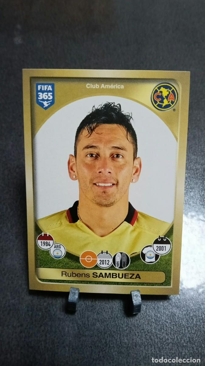 Cromos de f&uacute;tbol: Sambueza 483 Club America 2016 2017 Fifa 365 Sin Pegar