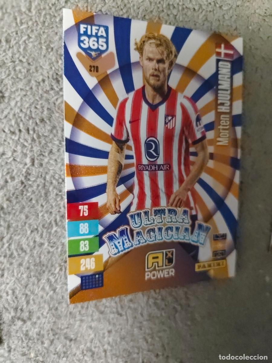 Cromos de f&uacute;tbol: 270 365 ADRENALYN 26 27 MORTEN HJULMAND ATL&Eacute;TICO DE MADRID ULTRA MAGICIAN 2026 2027 FIFA PANINI AAV